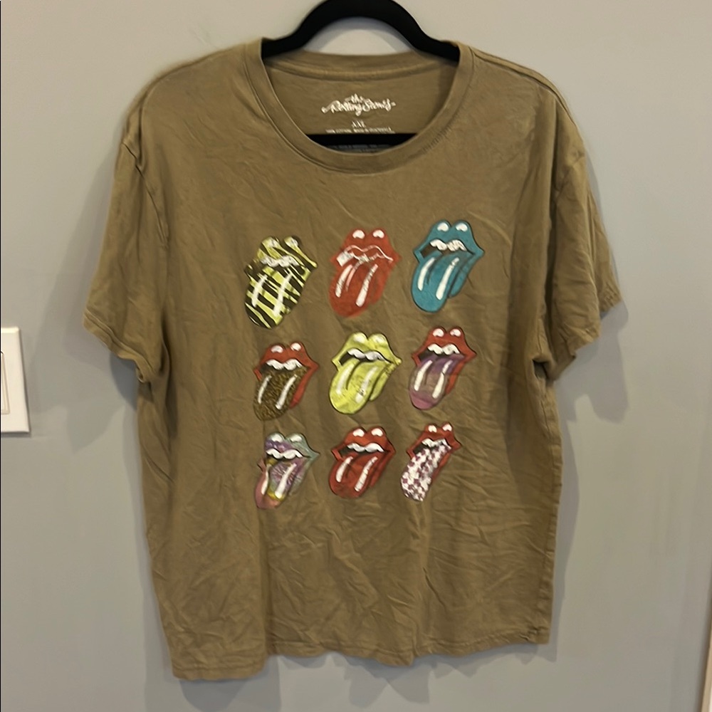 the Rolling Stones Kids Graphic T-Shirt - Green size XL